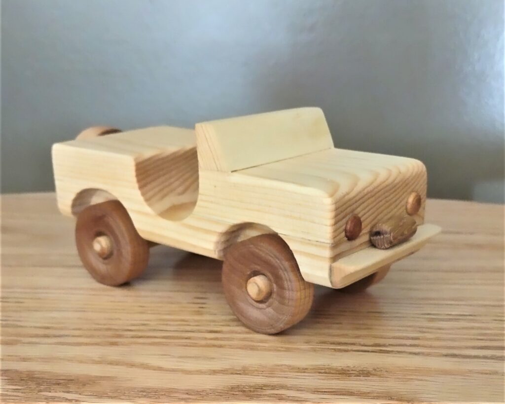 Wooden Toy Car Wild West Trading Company
